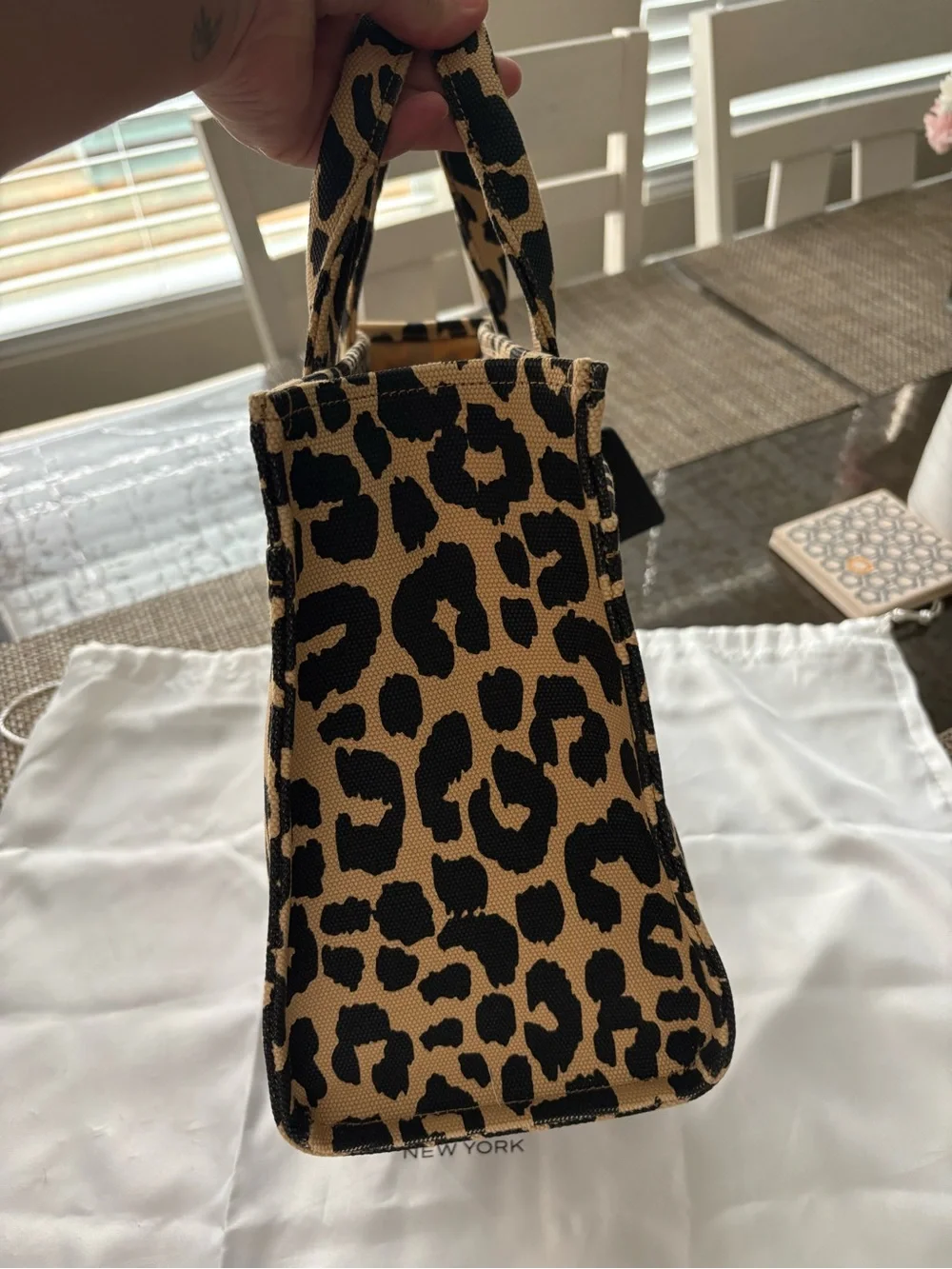 Coach Leopard Cargo Tote